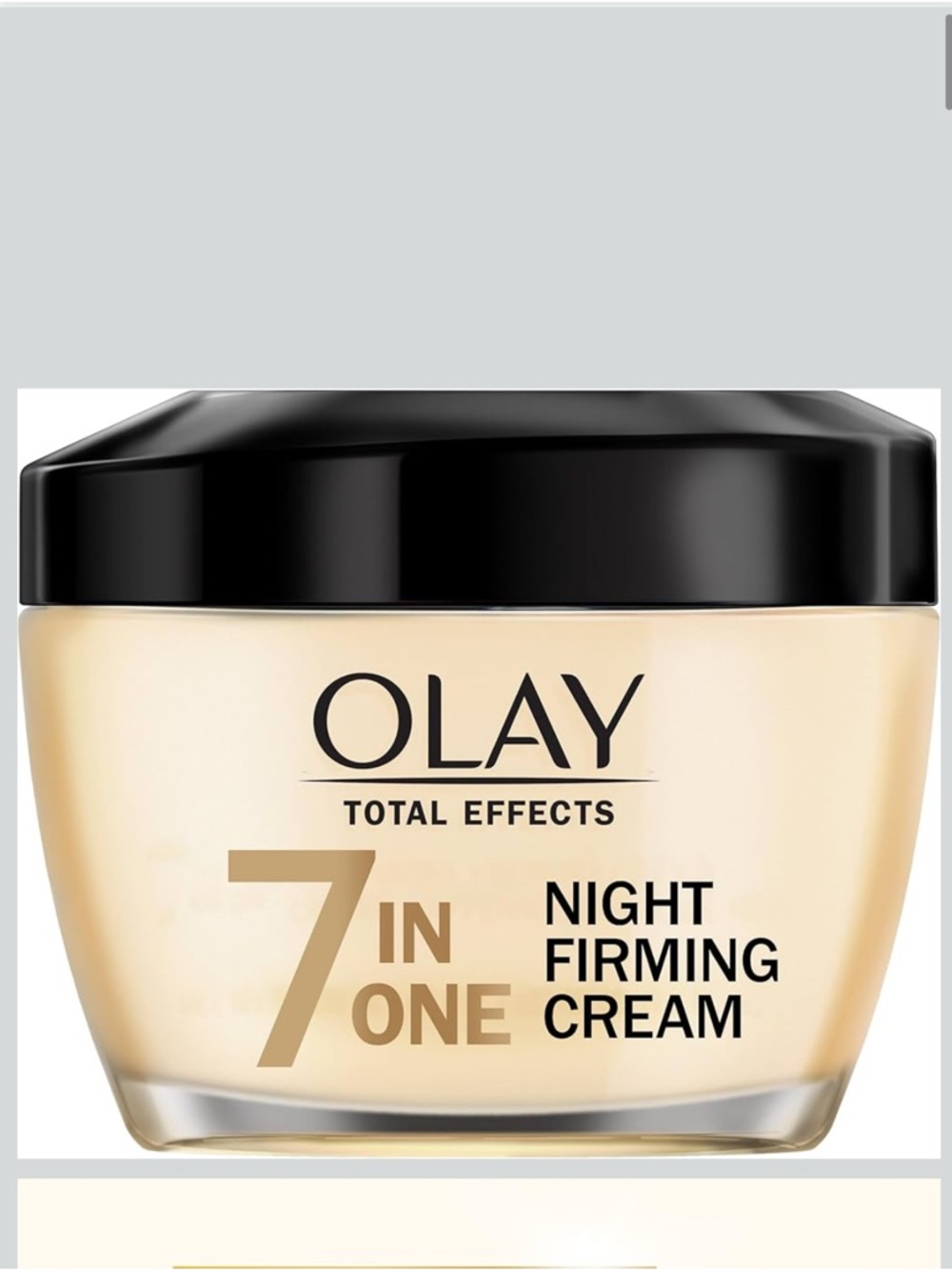 Olay Total Effects Night Firming Cream Face Moisturizer, 1.7 oz 7 in one aging 1